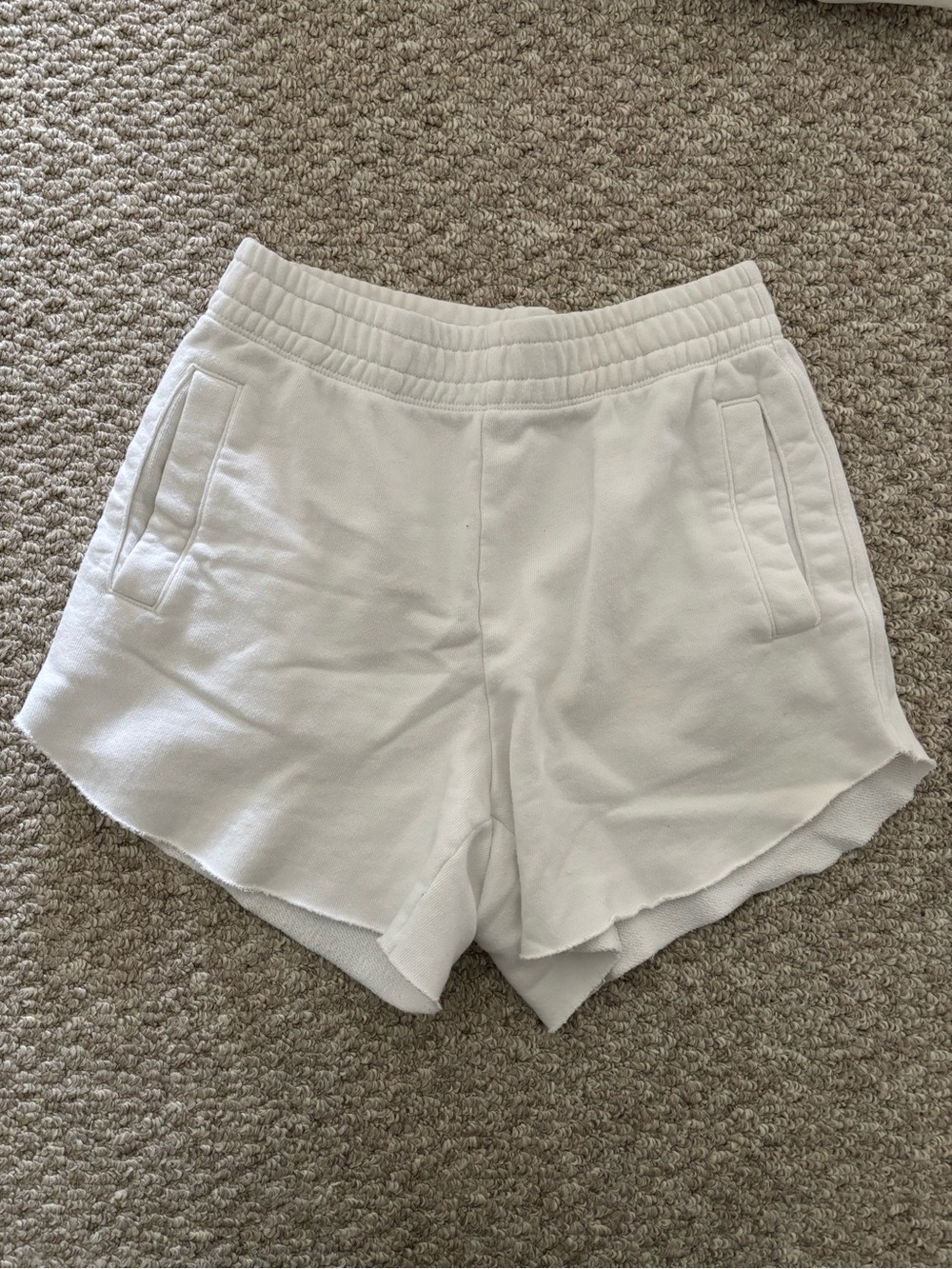 Aerie lounge shorts - white